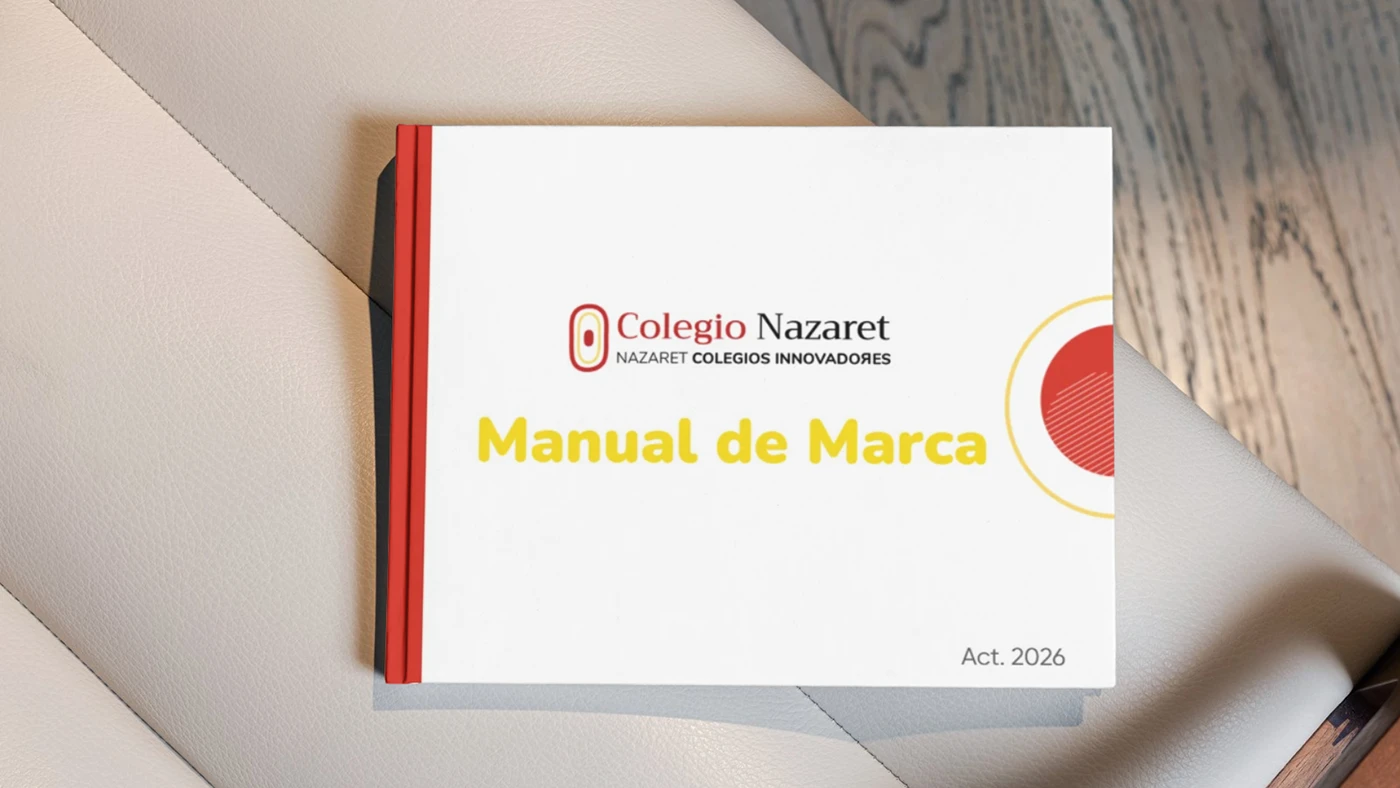 Colegio Nazaret: renovación de marca y manual — imagen 1