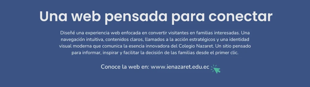 Colegio Nazaret: sitio web institucional — imagen 2