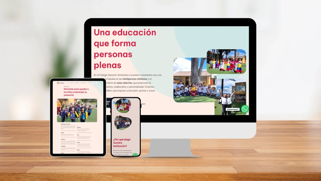 Colegio Nazaret: sitio web institucional — imagen 3